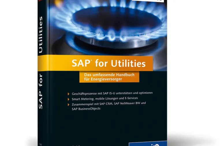 Bild: Das neue Buch "SAP for Utilities - das umfassende Handbuch für Energieversorger" ist druckfrisch zu haben