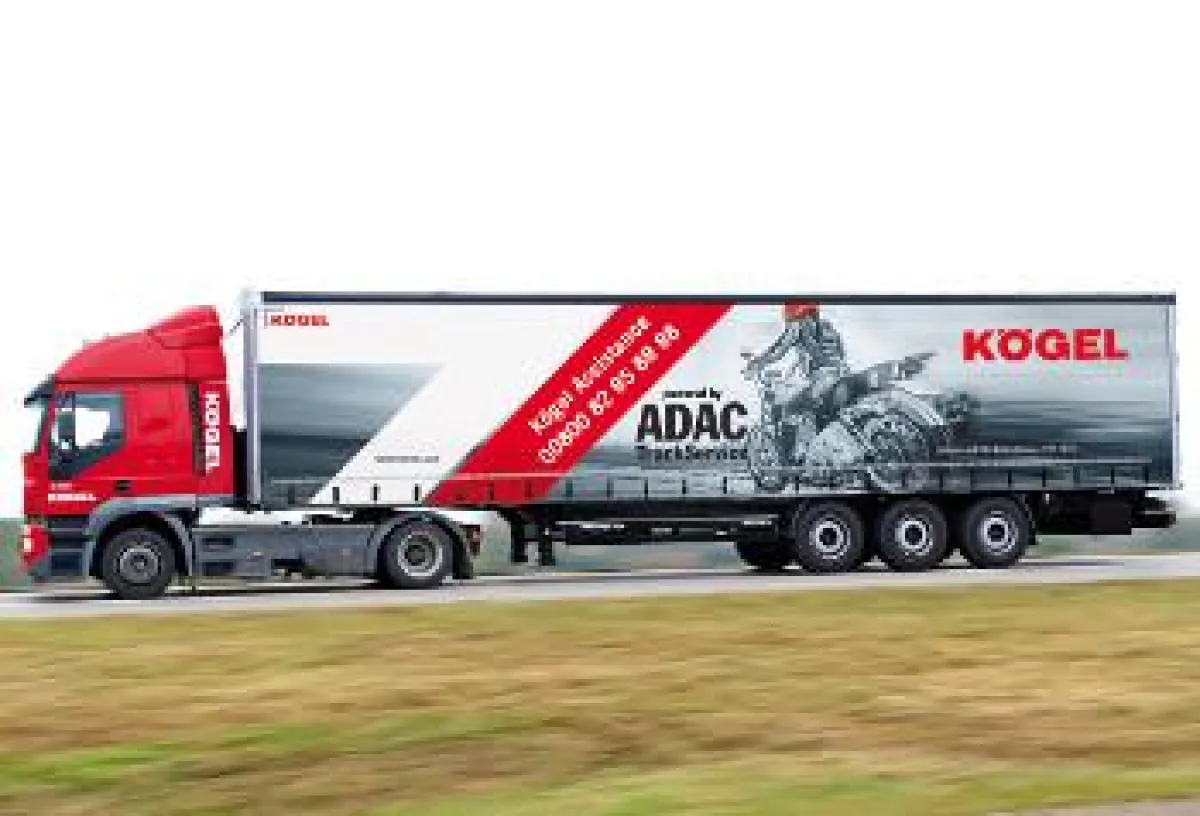 Europe Net organisiert die 24/7-Pannenhilfe für Kögel in Europa. (Foto: Kögel)