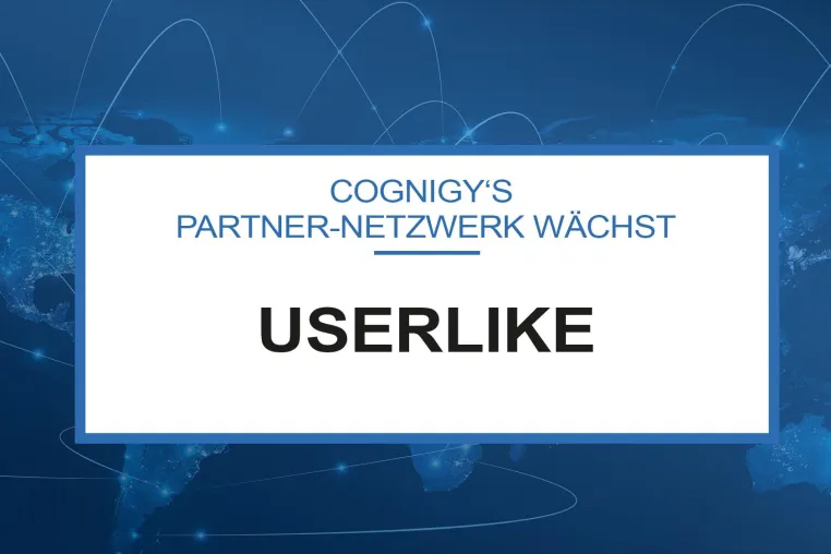 Bild: Cognigy erweitert Produkt-Portfolio um Userlike Live-Chat Integration