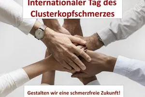 Internationaler Tag des Clusterkopfschmerzes - Gestalten wir eine schmerzfreie Zukunft Bild: Internationaler Tag des Clusterkopfschmerzes - Gestalten wir eine schmerzfreie Zukunft