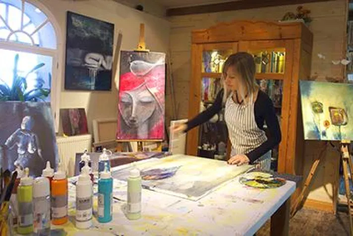 Bild: Hamburg: Siebdruck, Malerei und Workshops in historischer Kulisse