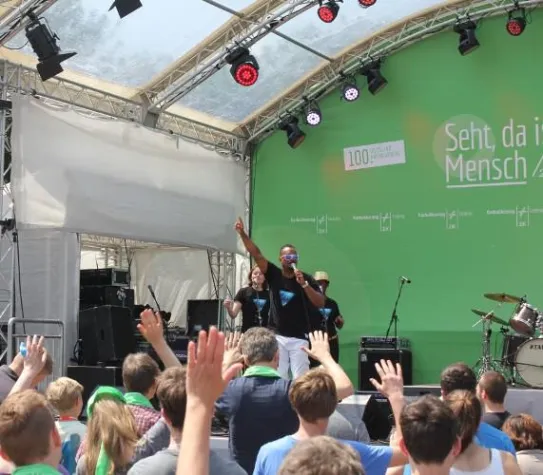 Bild: Schulpate „2schneidig“ mit Respekt-Projekt zu Gast in Bonn