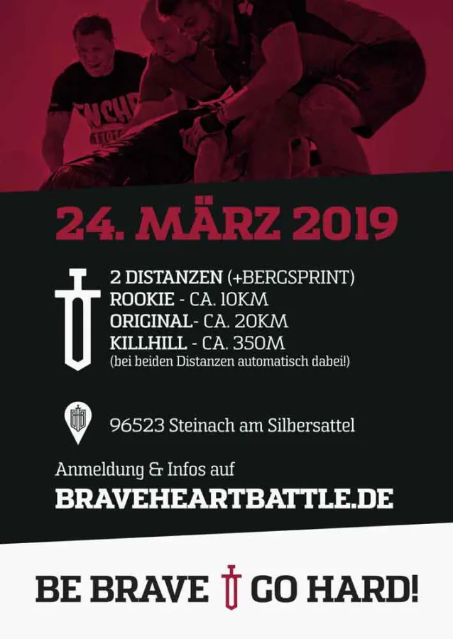 BraveheartBattle Flyer 2019