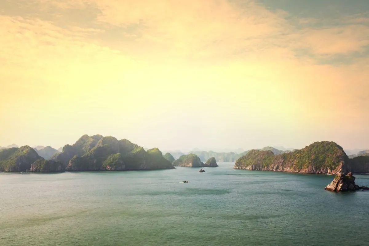 Die Halong-Bucht im Norden Vietnams