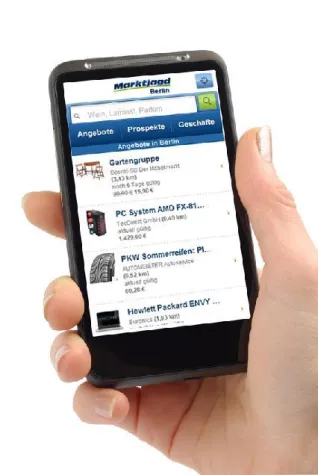 Bild: Smartphone-Nutzer shoppen cleverer: Angebote des Einzelhandels noch im Geschäft vergleichen