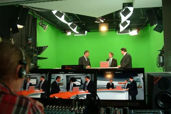 Bild: vr3 dreht Produktvideos für Toshiba im virtuellen Studio
