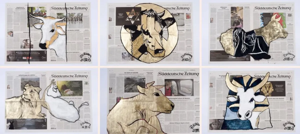 Golden News (© Künstler Pete Kilkenny)