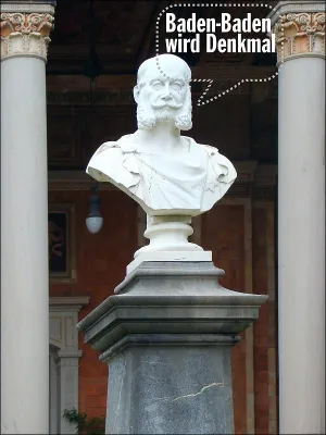 Bild: Baden-Baden wird Denkmal