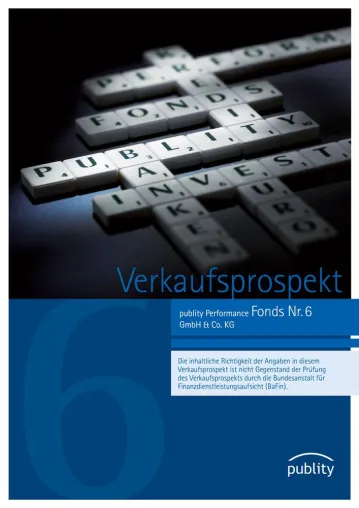 Bild: Anleger des publity Performance Fonds Nr. 6 erhalten Auszahlungen i. H. v. 2,3 Mio. Euro