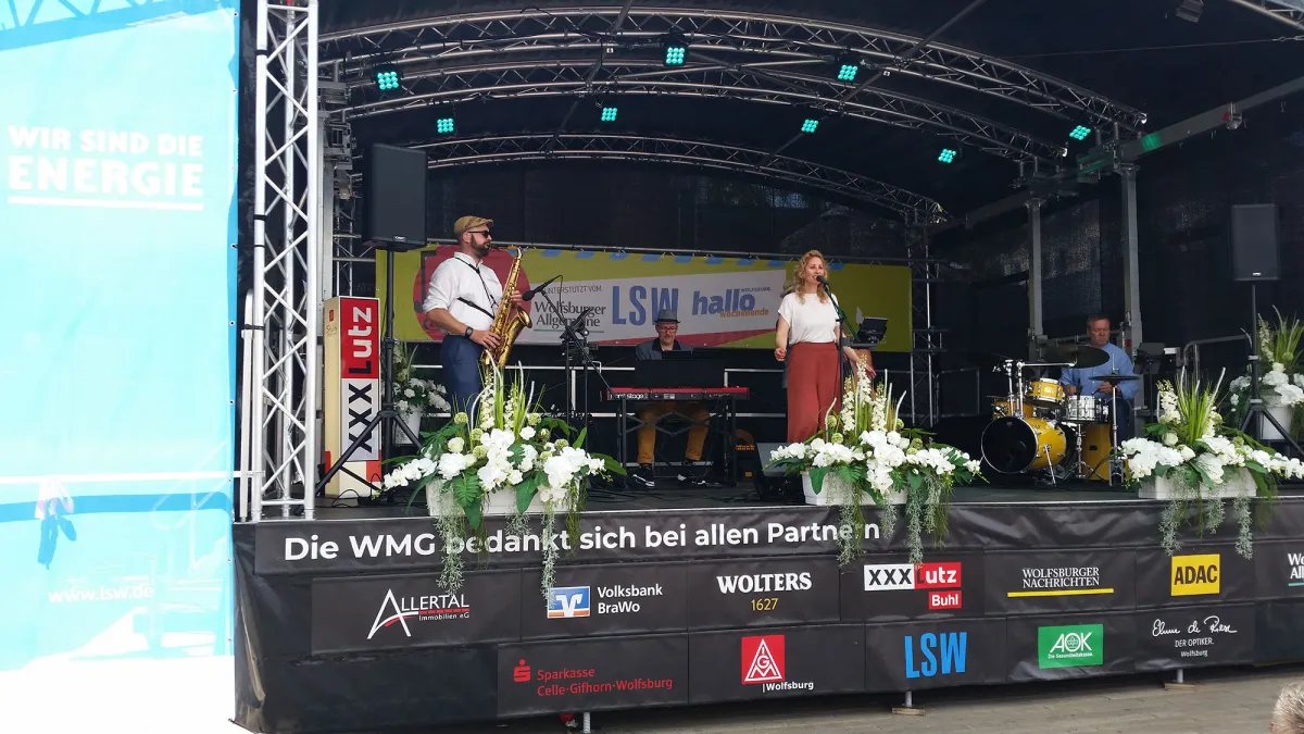 Jazz and more 2022 mit den Ellingtones (© WMG Wolfsburg)
