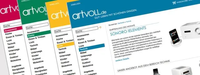 Bild: 2. Platz beim Berlin-Brandenburg Website Award 2011 für artvoll.de