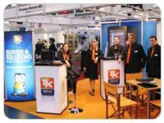 Bild: Die Thomas-Krenn.AG präsentiert sich auf der CeBIT 2009 in Halle 2, Stand B46