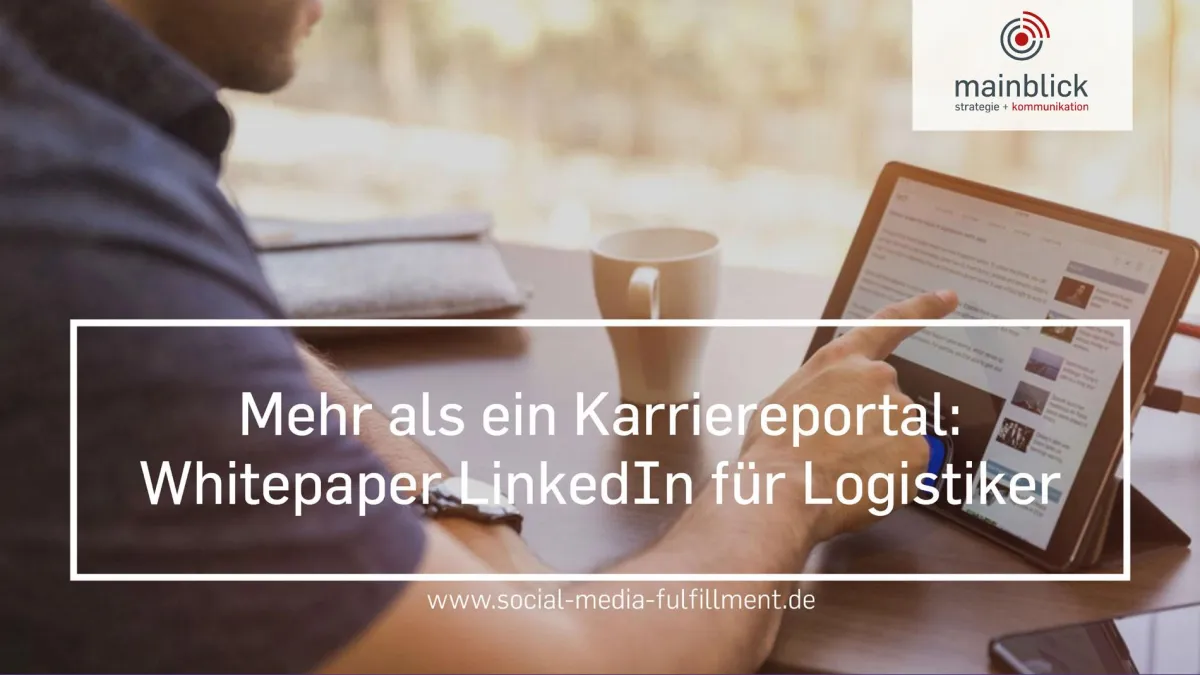 Das Whitepaper LinkedIn für Logistiker