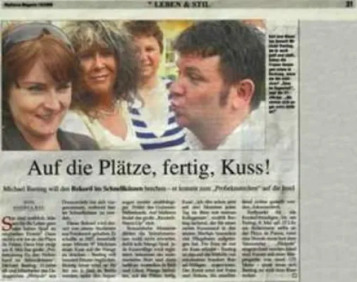 Bild: Statt Single Krieg - Kuss Rekord mit Urlaub auf Mallorca und Weltmeistertitel für Berlin