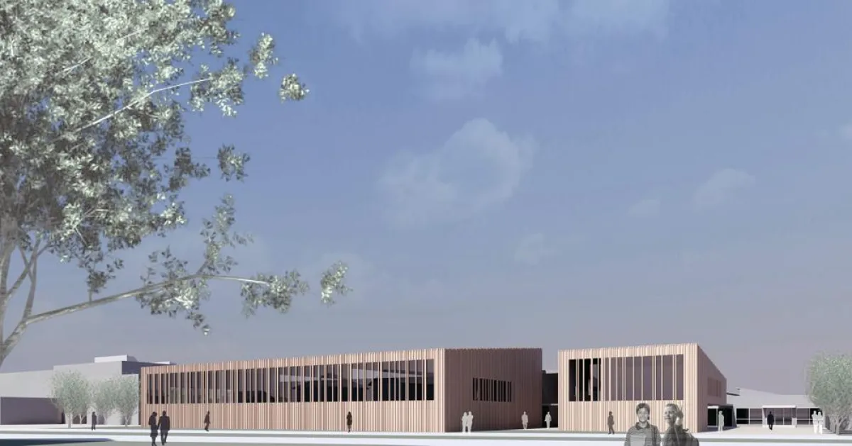 Rendering Dreifachsporthalle BAURCONSULT Architekten Ingenieure