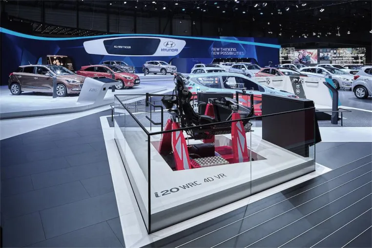 Bild: HERREN DER SCHÖPFUNG: Virtual Reality-Rallye auf der Seoul Motorshow