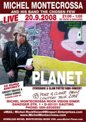 Bild: 'Planet' Concert bringt Michel Montecrossa's 'Peace & Climate Change Concert Tour' nach München