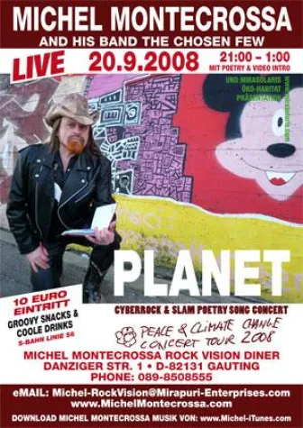Bild: 'Planet' Concert bringt Michel Montecrossa's 'Peace & Climate Change Concert Tour' nach München