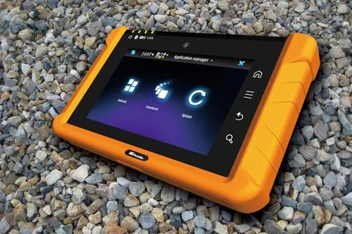 Bild: ICECARE –Wetterunempfindlicher Tablet PC für den industriellen Feldeinsatz