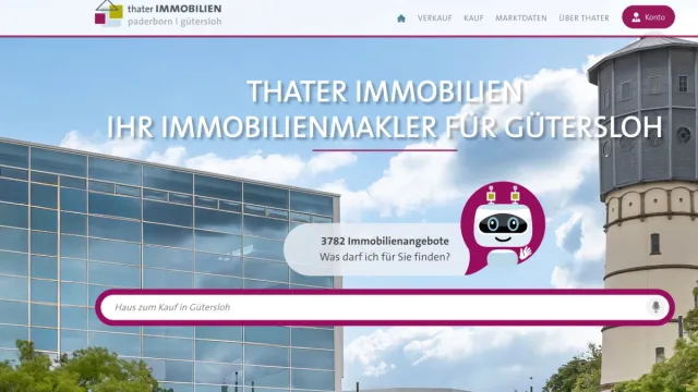 Bild: Ihr Immobilienmakler in Gütersloh - thater IMMOBILIEN GmbH