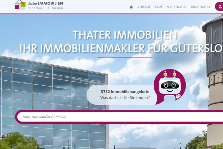 Bild: Ihr Immobilienmakler in Gütersloh - thater IMMOBILIEN GmbH