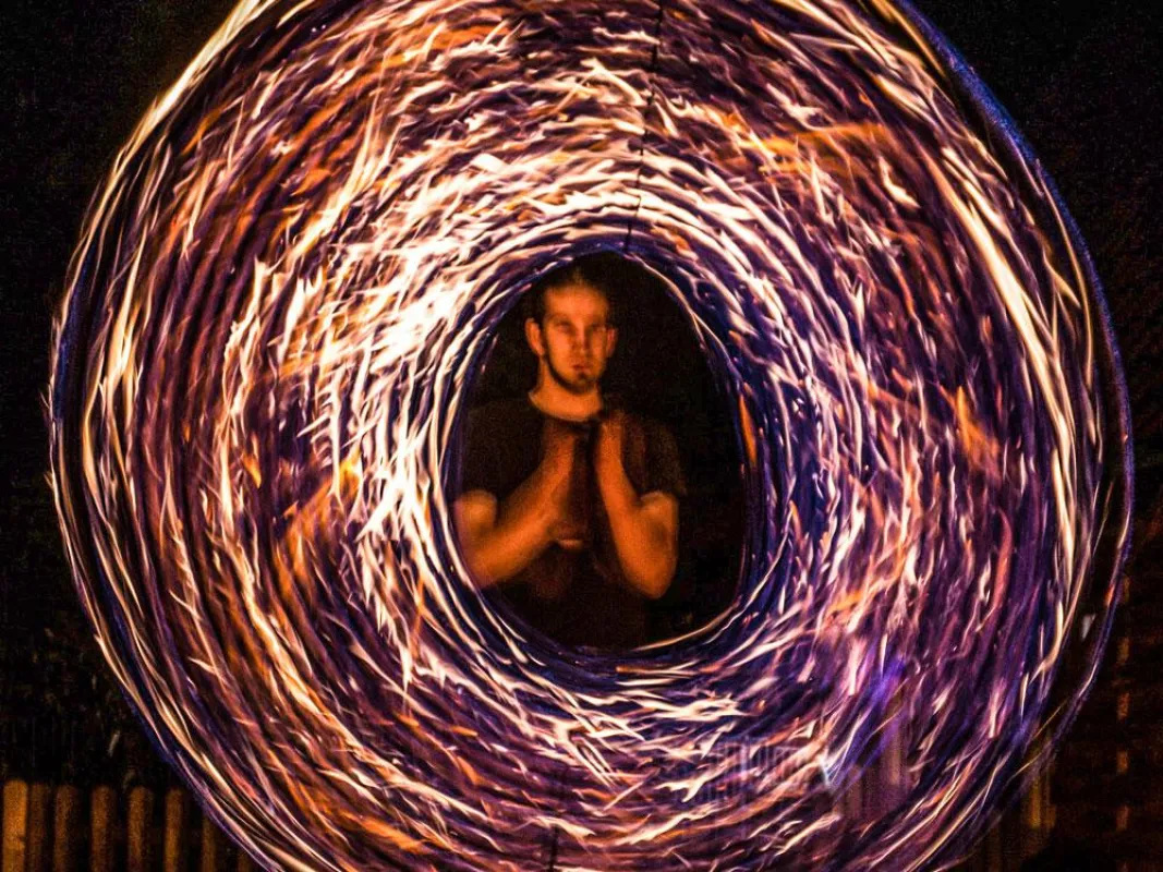 Lichterfest mit Feuershow