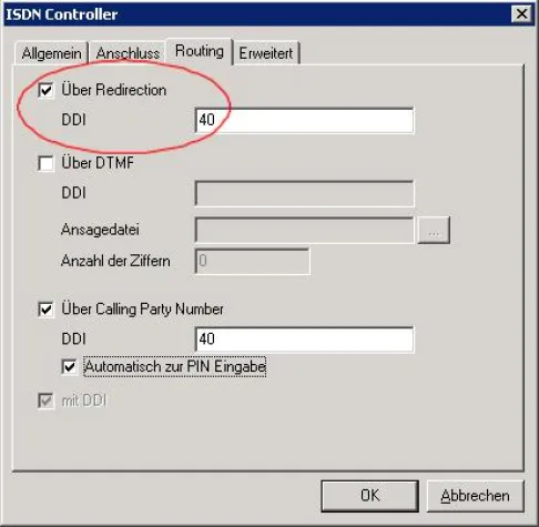 Bild: serVonic IXI-UMS und Route-by-Redirection - Sparsam beim Rufnummernhaushalt