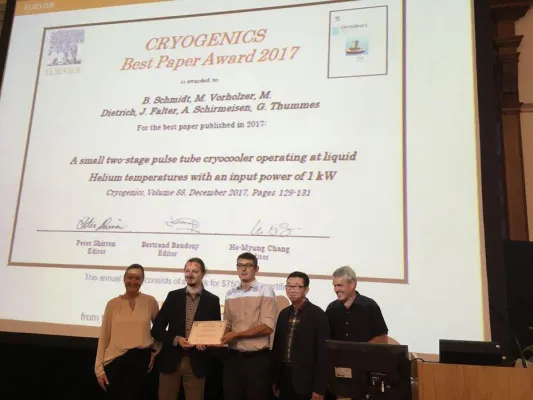 Bild: Gießener Wissenschaftler mit „Best Paper Award“ ausgezeichnet