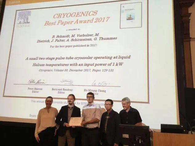 Bild: Gießener Wissenschaftler mit „Best Paper Award“ ausgezeichnet