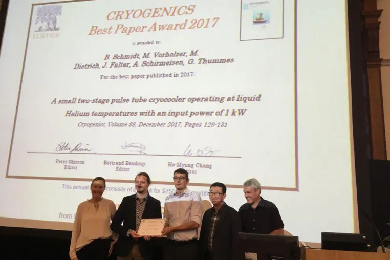 Bild: Gießener Wissenschaftler mit „Best Paper Award“ ausgezeichnet