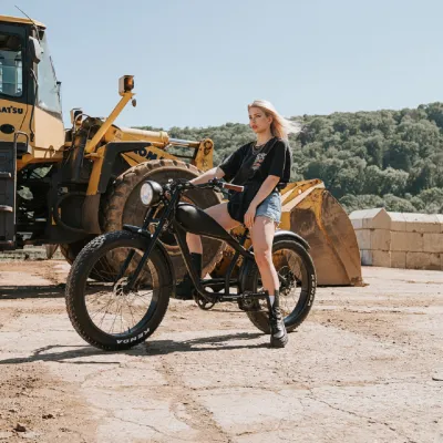 Bild: Stylisches Pedelec für die City und im Gelände: Der E-CoffeeCruiser von MC E-Bike