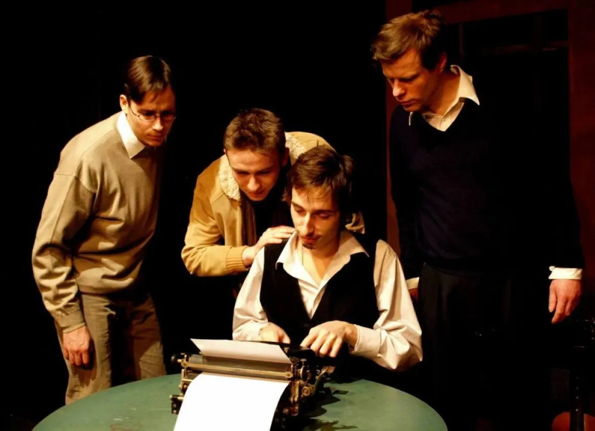 Willi Graf (Julian Wich), Christoph Probst (Markus Rakowsky), Alexander Schmorell (Robert Bedard), Hans Scholl (Michael Völkl)