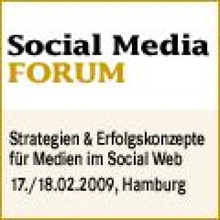 Social Media FORUM 2009