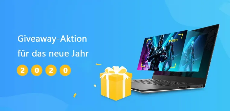 Bild: Neujahrsgeschenk: Jetzt kostenlosen Lizenzcode für AnyMP4 Screen Recorder sichern