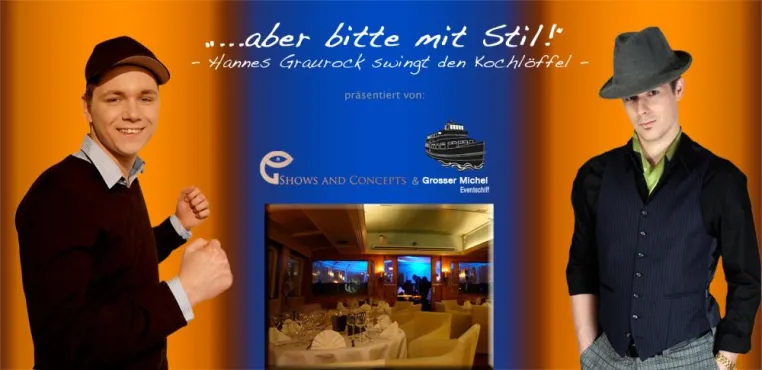 Bild: Aber bitte mit Stil - Hannes Graurock swingt den Kochlöffel
