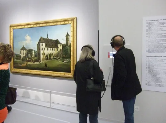 Bild: Kiosksysteme und Audioguides für die Sonderausstellung „Die Schönste im ganzen Land“ auf Festung Königstein