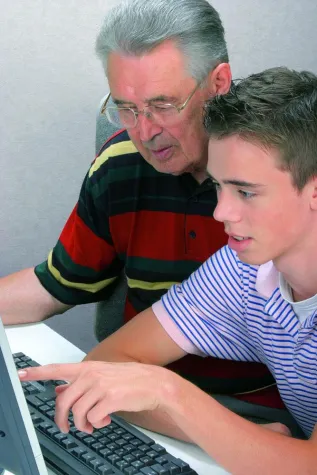 Bild: Zimmer mit Oma-Anschluss