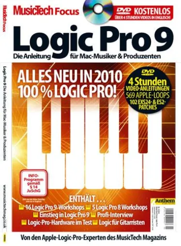 MusicTech Focus „Logic“ bietet kompaktes Wissen für die Profi-DAW Apple Logic Bild: MusicTech Focus „Logic“ bietet kompaktes Wissen für die Profi-DAW Apple Logic