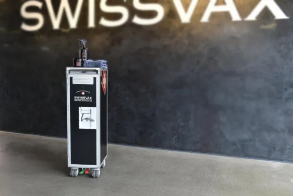 Bild: Swissvax funktionieren Trolley aus der Luftfahrt um