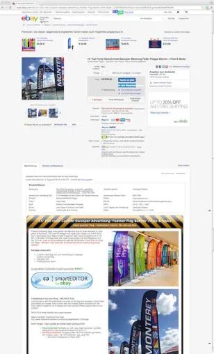 Bild: CA Smart Editor unterstützt Amazon und eBay