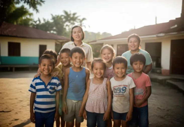 Bild: Internationale Hilfsorganisation im Fokus: Vision Help Foundation Philippinen bekämpft Kinderausbeutung
