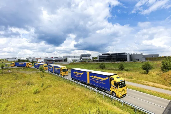 Bild: Schuon transportiert CO2-neutral