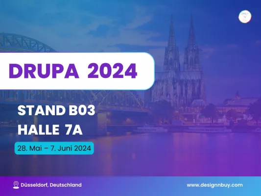 Bild: Design'N'Buy bereitet sich auf der Drupa 2024 darauf vor, Web to Print neu zu denken