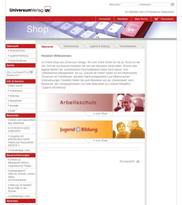 Bild: Universum Verlag mit neuer Web-Shop-Technologie online - NTX® & tecRacer Web-Shop stärken den Online-Vertrieb