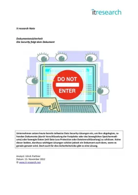 Dokumentensicherheit: Die Security folgt dem Dokument Bild: Dokumentensicherheit: Die Security folgt dem Dokument