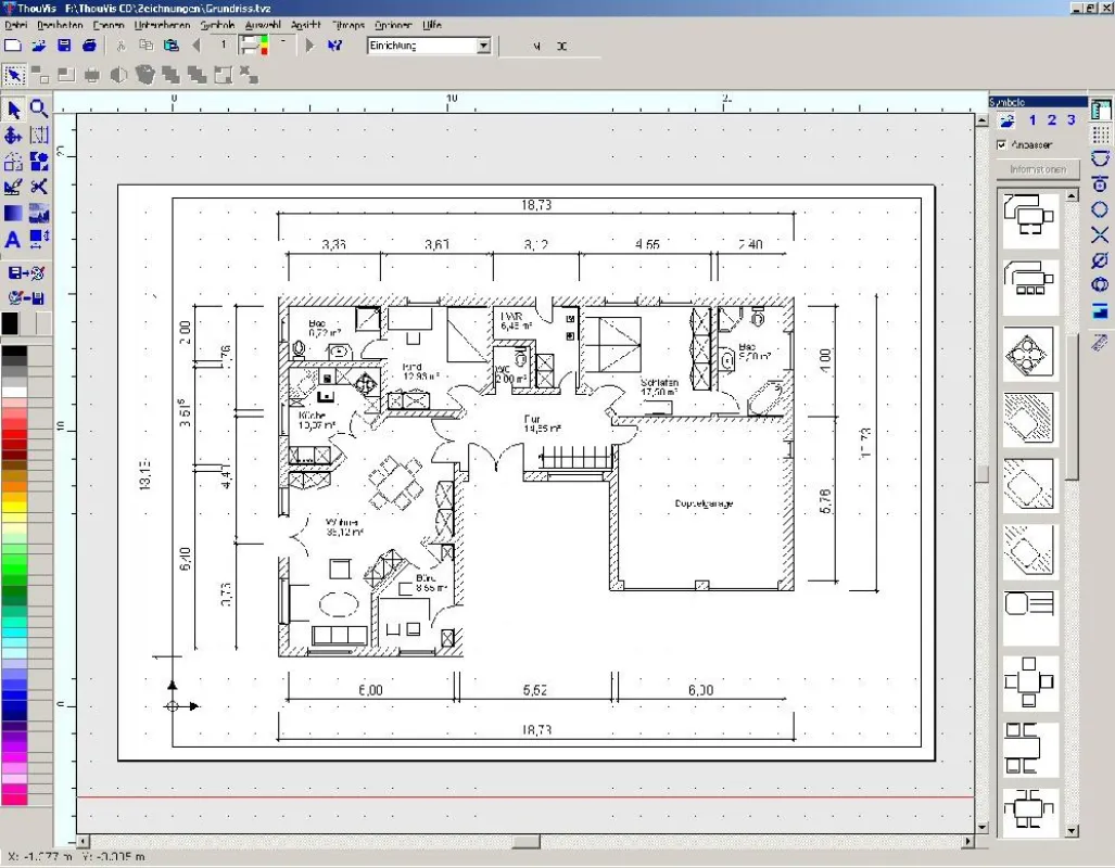 Screenshot ThouVis 1.5 - Weitere Informationen unter www.thouvis-software.com