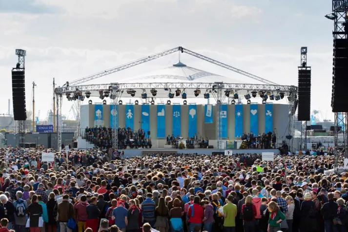 MEGAFORCE unterstützte 34. Deutscher Evangelischer Kirchentag in Hamburg Bild: MEGAFORCE unterstützte 34. Deutscher Evangelischer Kirchentag in Hamburg