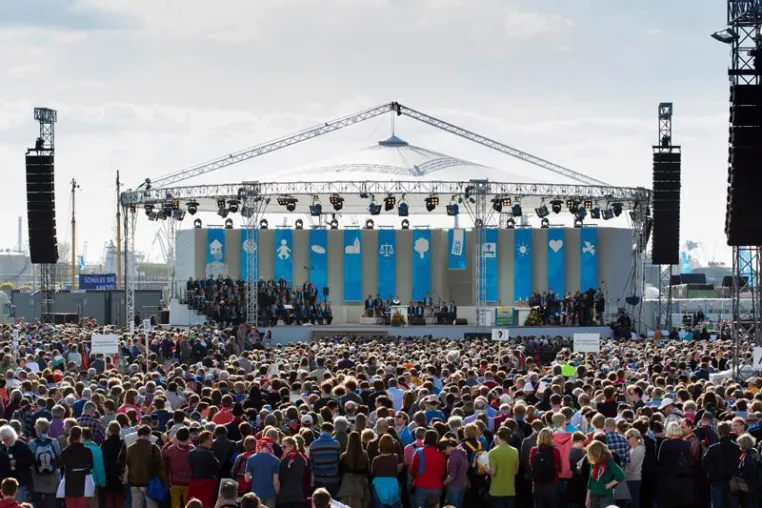Bild: MEGAFORCE unterstützte 34. Deutscher Evangelischer Kirchentag in Hamburg