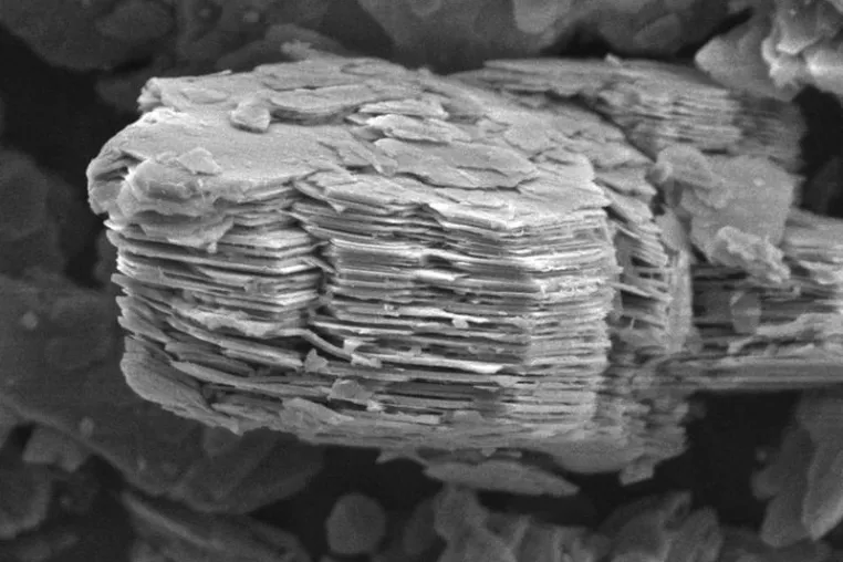 Bild: Tonmineral bewässert Erdmantel von innen