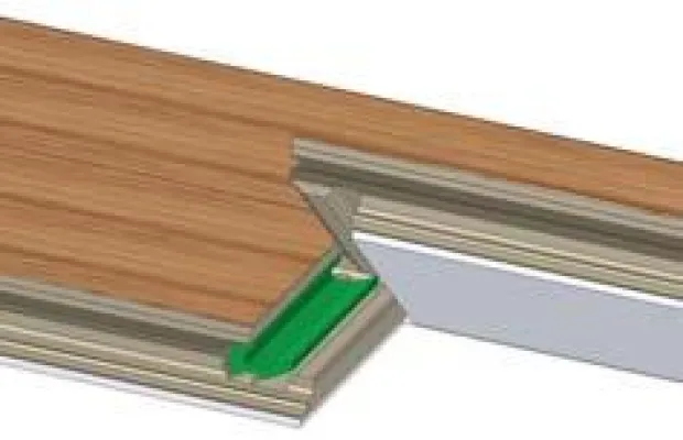 Bild: Pergo setzt neue Standards bei der leimlosen Verlegung von Bodenbelägen